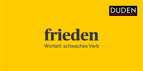 fireden|frieden definition duden.